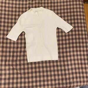 Uniqlo Merino wool Ribbed Knit Top M